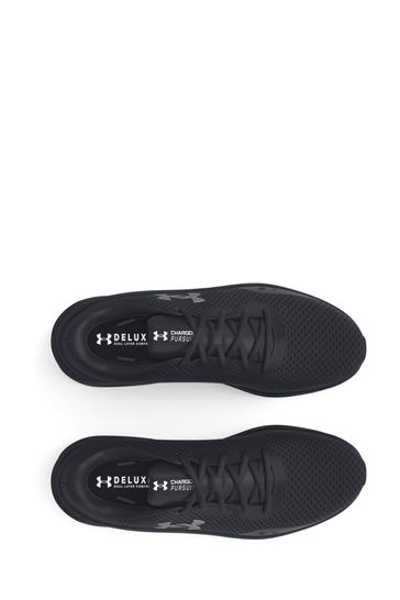 All black womens on sale under armour shoes