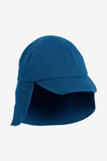 Buy Cobalt Blue Legionnaire Hat 3mths 10yrs from Next Netherlands