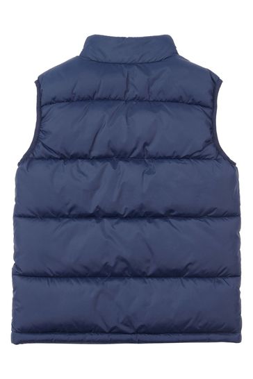 Buy Lee Girls Blue Wobbly Graphic Gilet from Next Singapore