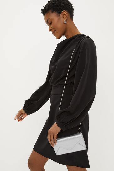 Black on sale silver bag
