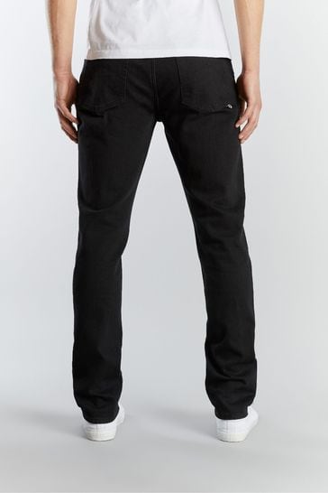 Buy Pretty Green Denim Dark Wash SIx Month Wash Erwood Slim Fit