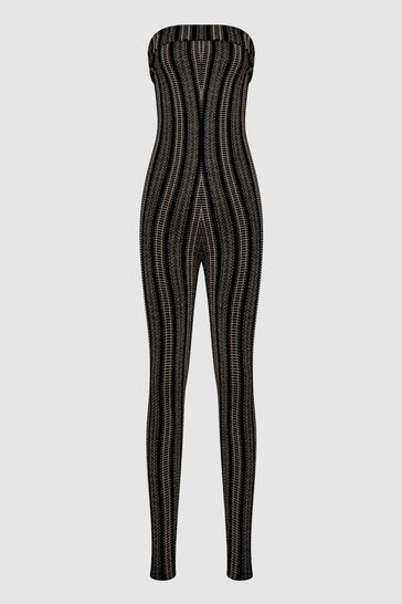 Reiss gold sales jumpsuit