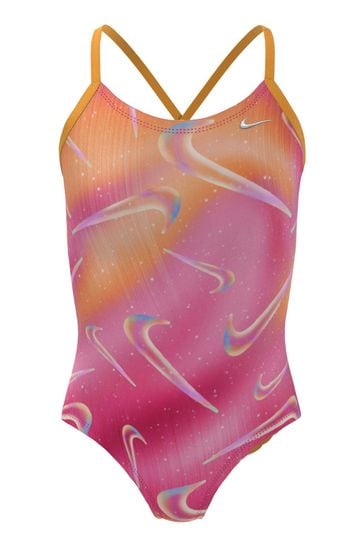 Nike Pink Tie Dye Swimsuit