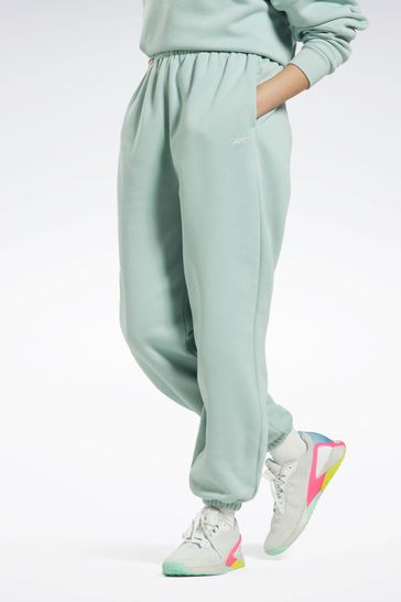 Nike mini metallic swoosh oversized pastel green discount joggers