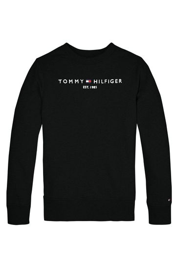 Buy Tommy Hilfiger Essential Black Sweatshirt bei Next Deutschland