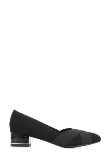 Pavers black clearance court shoes