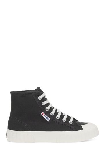 Superga 2696 Stripe Black Trainers