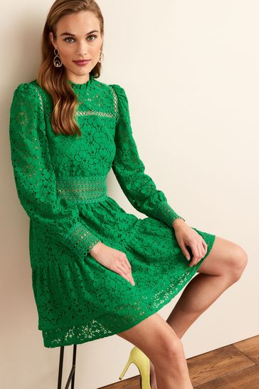 Long sleeve lace mini dresses new arrivals