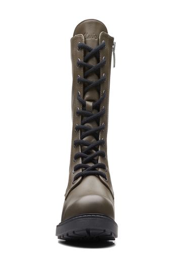 Clarks army boots top