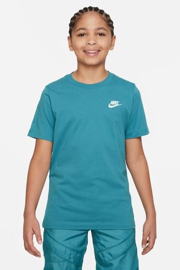 Nike Teal Blue Futura T-Shirt
