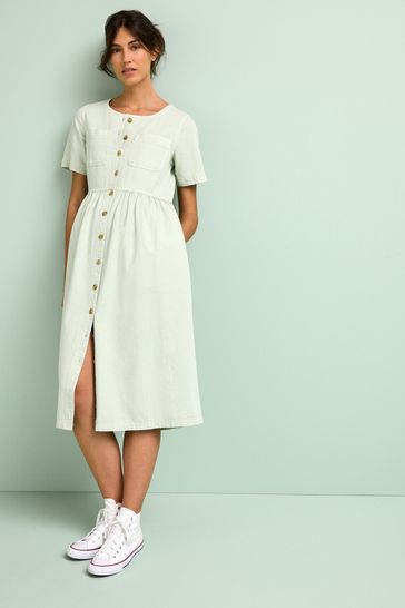 Next button through dress clearance