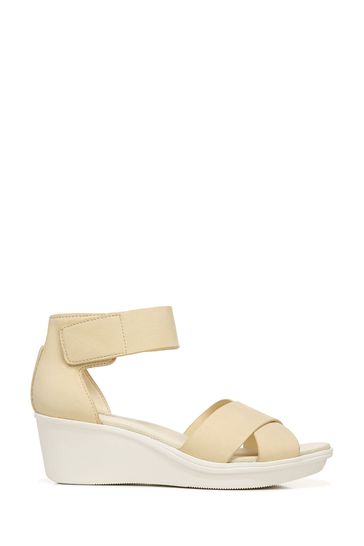 Naturalizer Yellow Riviera Ankle Strap Sandals
