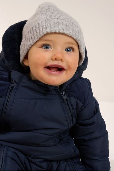 Buy Truly Baby Midnight Blue Snowsuit from Next Luxembourg