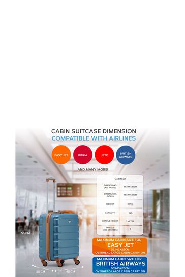Size of cabin baggage in jet airways outlet