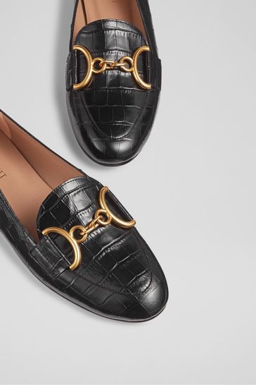 Croc effect loafers hotsell