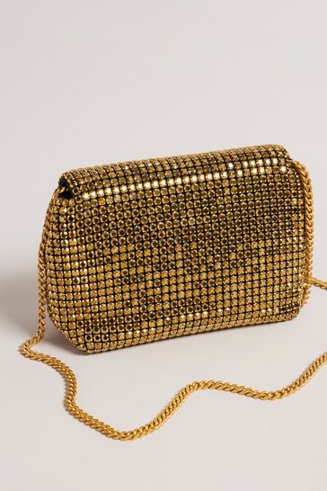 Ted baker gold clutch hotsell