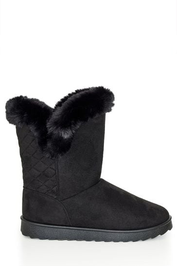 Next fur boots outlet