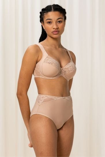 Buy Triumph® Modern Lace Cotton Wired Bra from Next Luxembourg