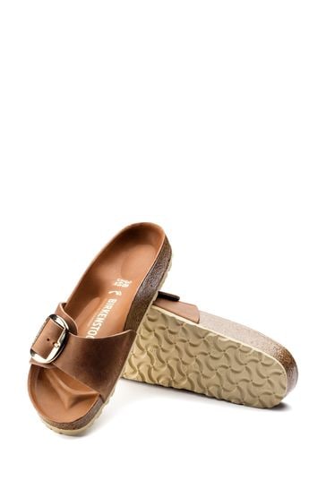 Birkenstock Madrid Oiled Leather Big Buckle Sandals
