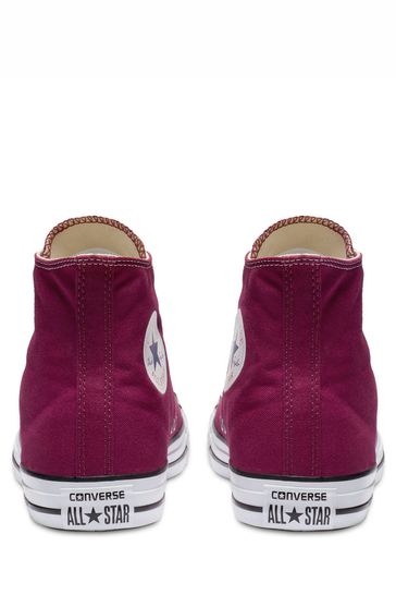 All maroon hot sale converse