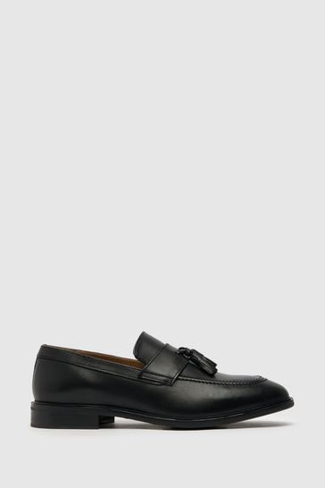 Buy Schuh Raheem Black Tassel Loafers from Next Peru