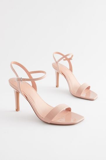 Buy Nude Pink Forever Comfort Skinny Heel Sandals from Next Ireland