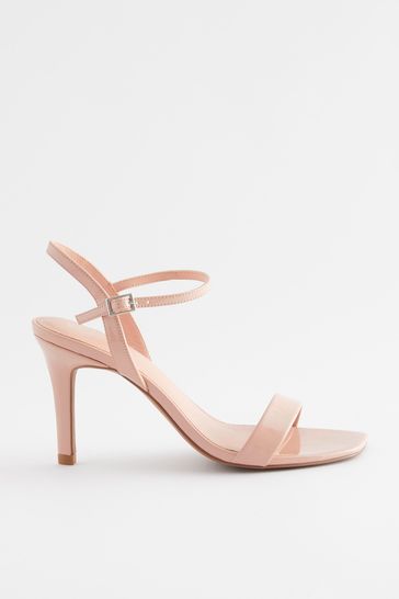 Dusty pink sales strappy heels