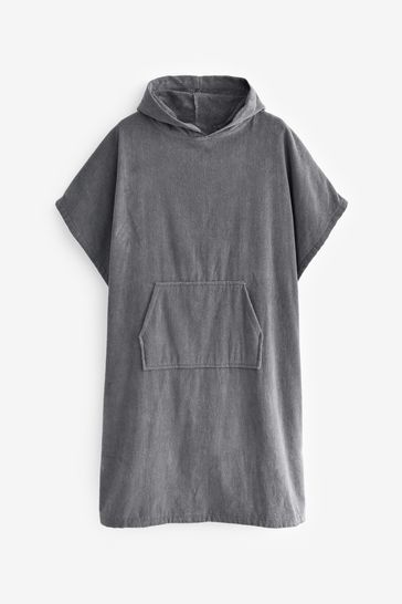 Next TOWEL SWIM PONCHO - Accappatoio - grey/grigio 