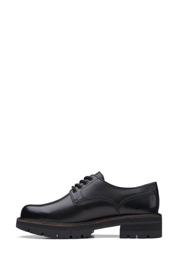 Buy Clarks Orianna Derby Black Shoes 