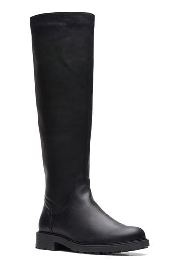 Clarks knee shop high boots ireland