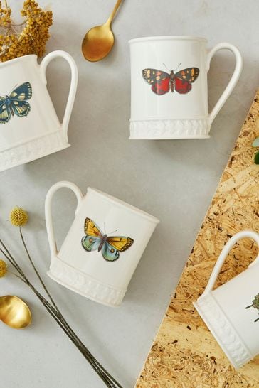 Lenox butterfly meadow hot sale mugs set of 4