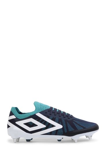 Buy Umbro Blue Velocita VI Pro Firm Ground Football Boots from