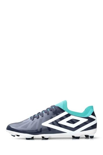 Buy Umbro Blue Velocita VI Premier Firm Ground Football Boots from