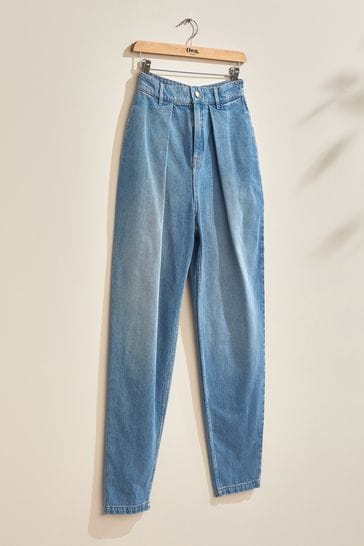 Own. Mid Blue Tapered Jeans