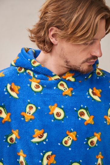 Buy Blue Avocado Oversized Blanket Hoodie from Next Estonia