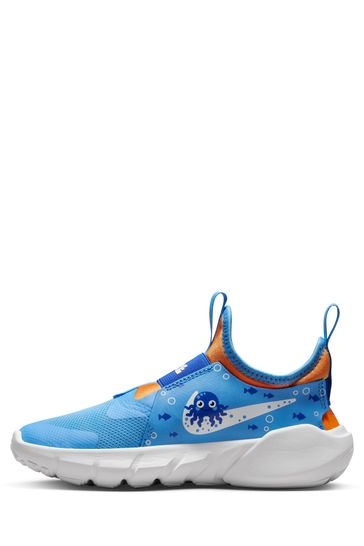Buy Nike Light Blue Flex Runner 2 Junior Trainers from Next Luxembourg