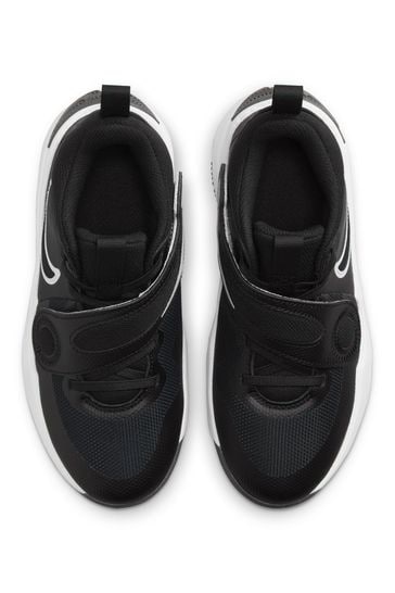 Buy Nike Black Team Hustle D 11 Youth Basketball Trainers from