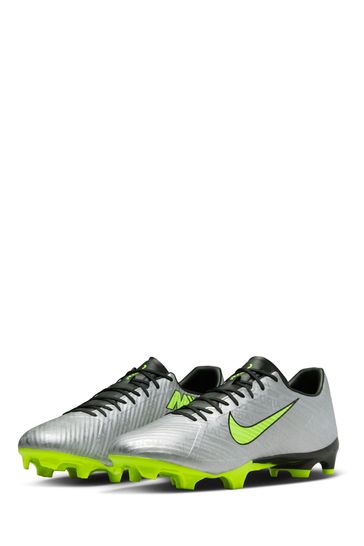 Nike mercurial grey and green clearance