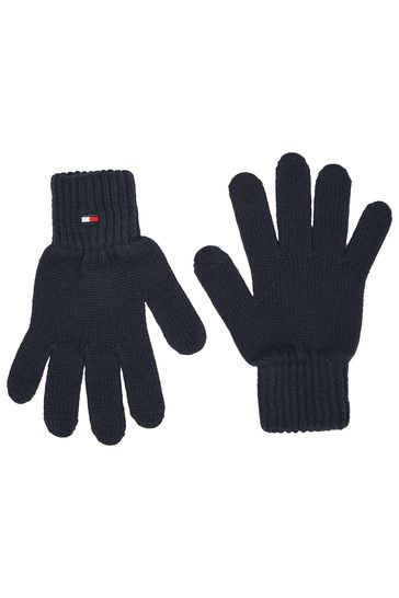 Small Flag Gloves in Blue