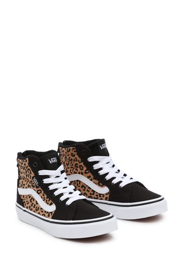 Vans leopard sales print trainers