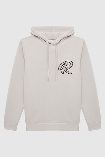 Buy Reiss Off White Fabien R Logo Loungewear Hoodie from Next Poland