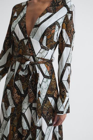 Reiss 2025 snake dress