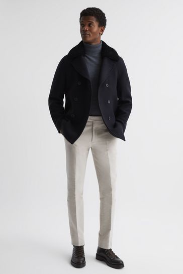 Pea sales coat next