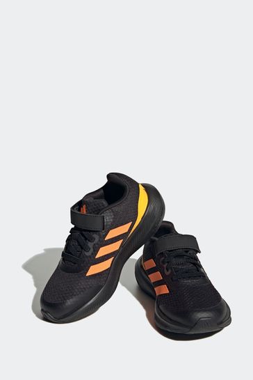 Buy adidas Black Bronze Kids Runfalcon 3.0 Sport Running Elastic