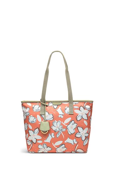 Radley London Orange Maple Cross Thrift Floral Bag