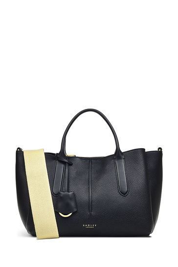 Radley black leather hotsell bag