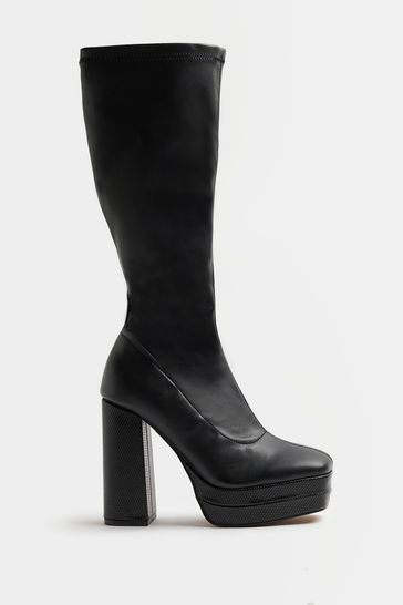 Double shop platform boots