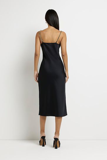 Black slip best sale dress near me