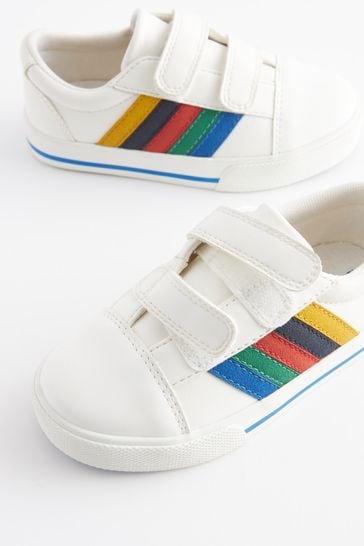Rainbow trainers girls on sale