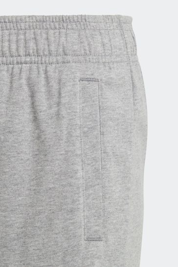 Grey adidas sweat shorts top